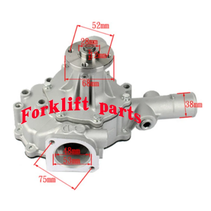 Forklift parts 1DZ engine 8FD10/20/30 water pump assembly