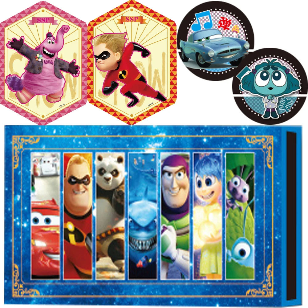 

Genuine Anime Story Series Cards Disney Animation Representative Characters Alien Woody Nemo Cute Fun QR Card Kid Birthday Gift