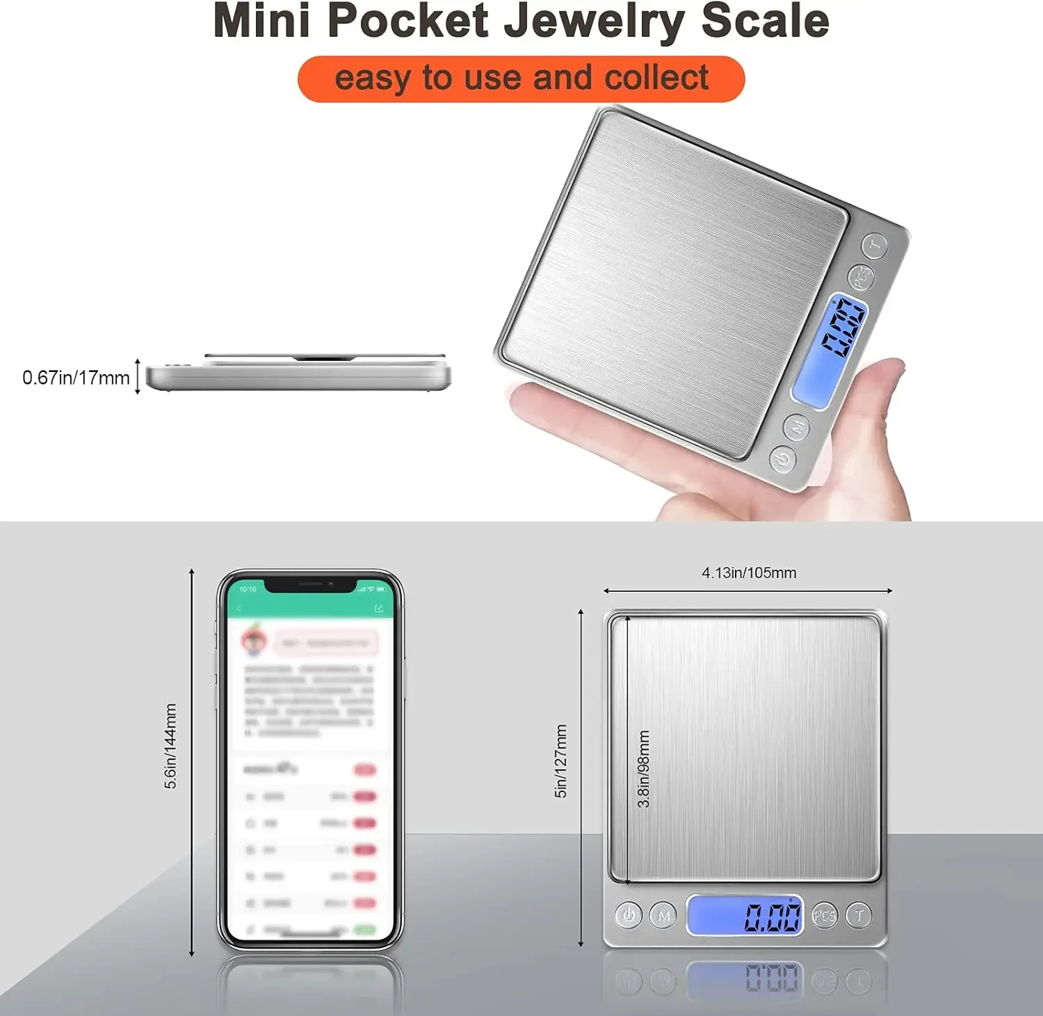 Thumbnail 4 - #4 Latest Portable Pocket Scales Offers