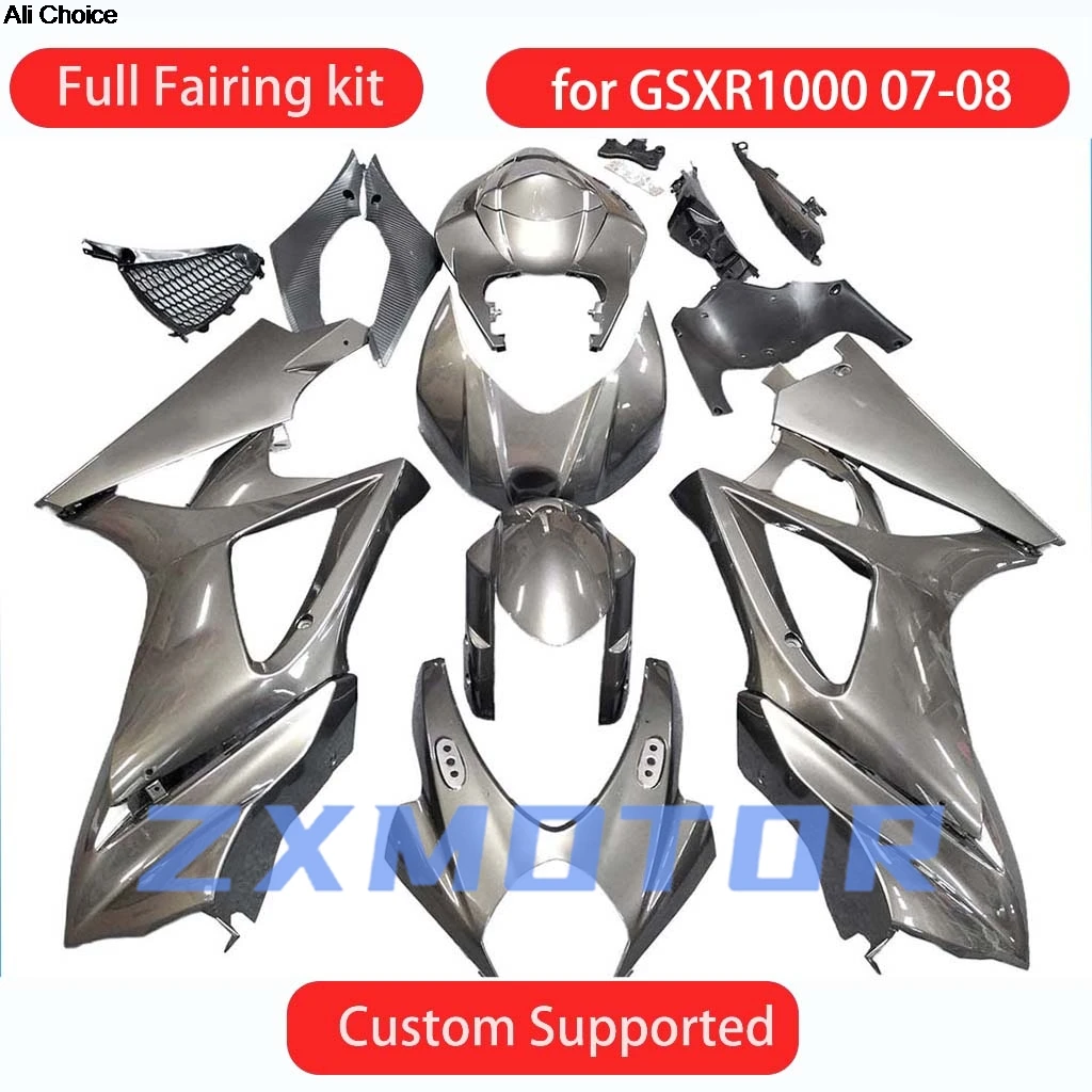 

Fit for SUZUKI GSXR1000 2007 2008 Motorcycle Bodywork Fairings GSXR 1000 07 08 ABS Cowling Fairing Kit