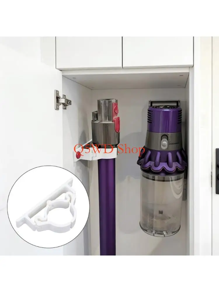 Q5WD Multipurpose Vacuum Holder With 25mm Inner Diameter For Secure Wall Storage