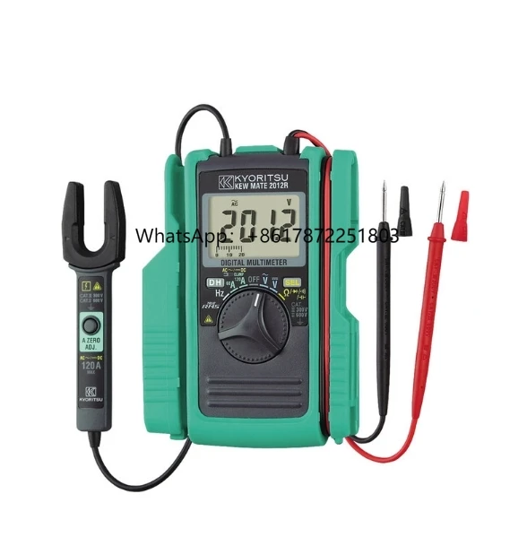 

STOCK DIGITAL MULTIMETER WITH AC/DC CLAMP SENSOR KYORITSU 2012R with Current Measurements