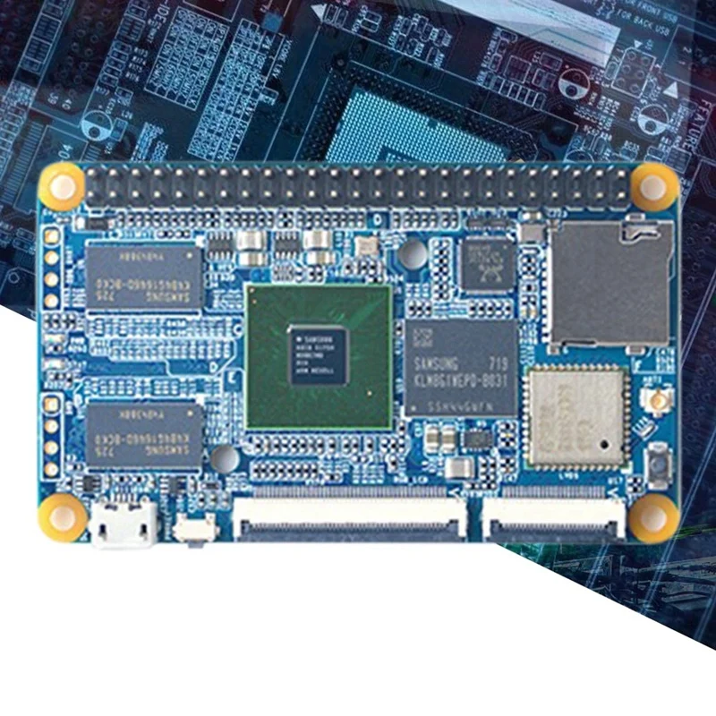 CORE6818 Development Board S5P6818 Quad-Core 1G+8G EMMC Gigabit Ethernet Port Lubuntu Android 7.1.2 With Antenna