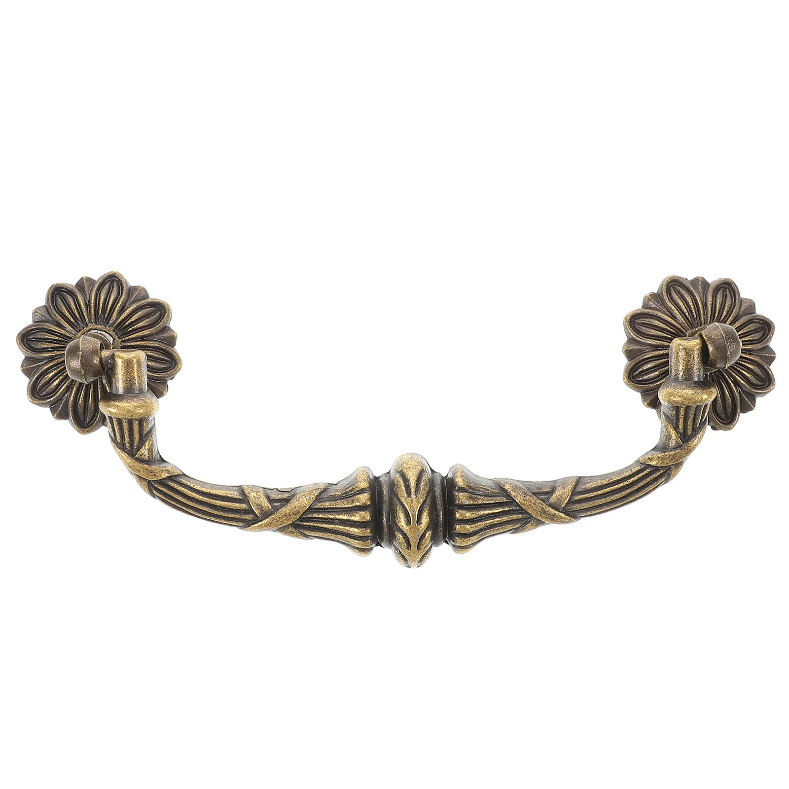 

Vintage Chinese Style Zinc Alloy Drawer Pull Handle Wear Resistant Rustic Cabinet Hardware Decorative niture Pulls