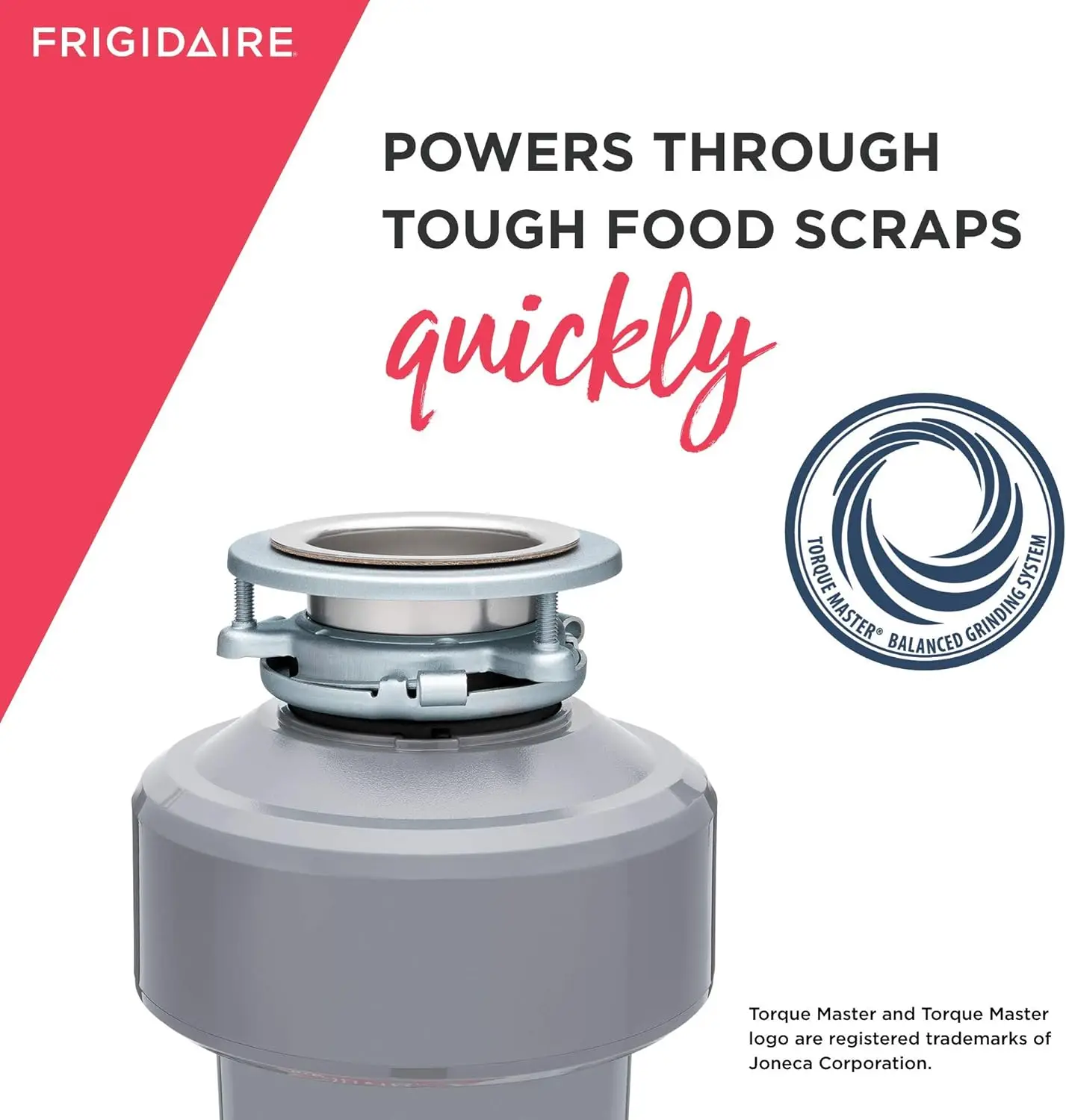 Frigidaire 3/4 HP Corded Garbage Disposal for Kitchen Sinks |