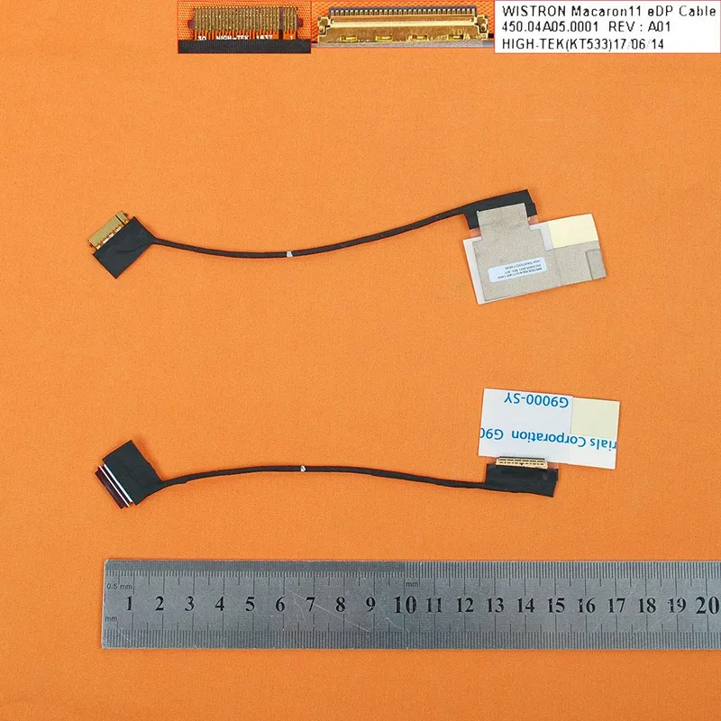 

New LCD LED Video Flex Cable For HP Pavilion X360 11-K 11-K100 11-K01wm 120nr,ORG PN:450.04A05.0001 Repair Notebook LCD LVDS