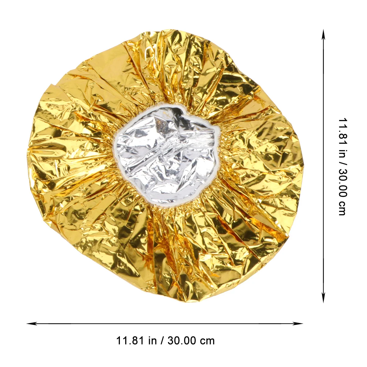 

4 шт. водонепроницаемая одноразовая парикмахерская шапка золотого, серебряного цвета, эластичная теплоизоляционная шапка с подогревом для укладки для глубокого кондиционирования