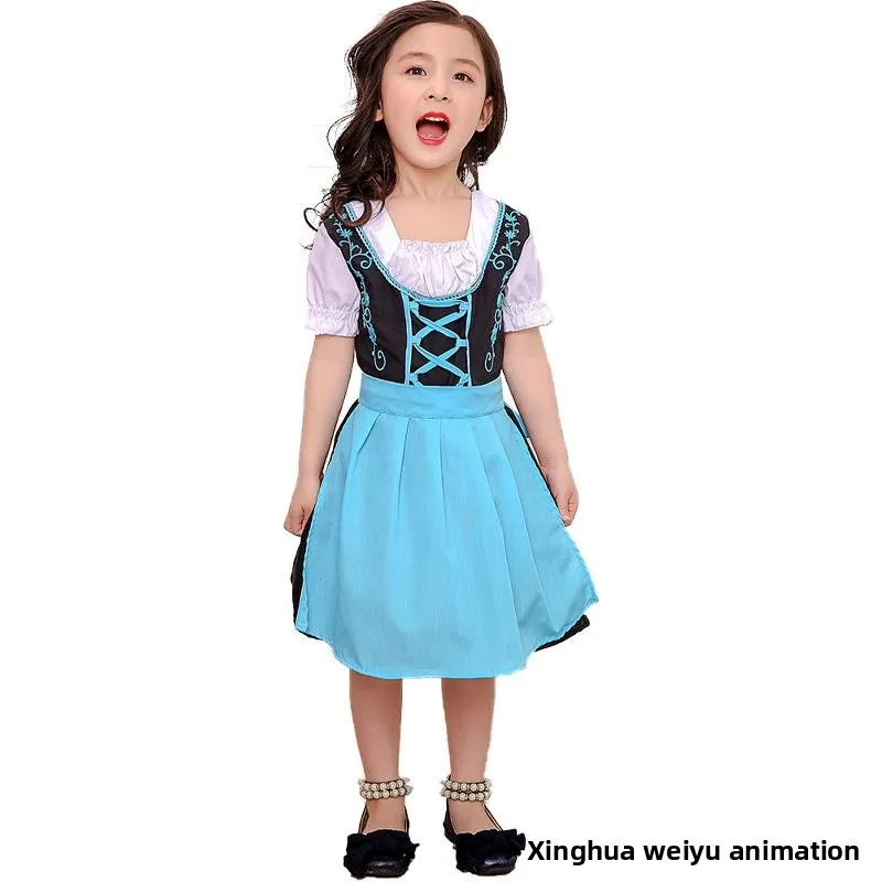 Traditional Bavarian Costume Dr Stage Performance orm Beer Festival Attire Women's Ethnic Faion Spring 2025