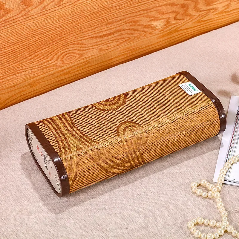 Pillow Sauna Neck Headrest Steam Room Spa Wooden Rest Breathable Sweat Accessories Wood Woven Japanese Support Log Head Cool