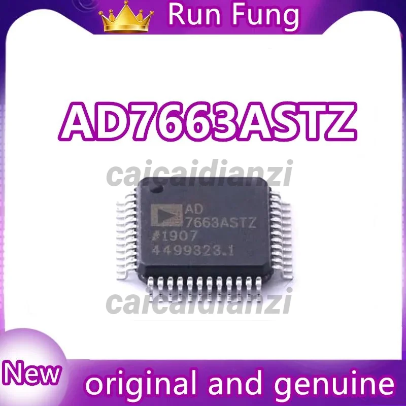 

5Pcs/Lot AD7663ASTZ AD7663 16 Bit Analog to Digital Converter 1 Input 1 SAR 48-LQFP (7x7) New Original