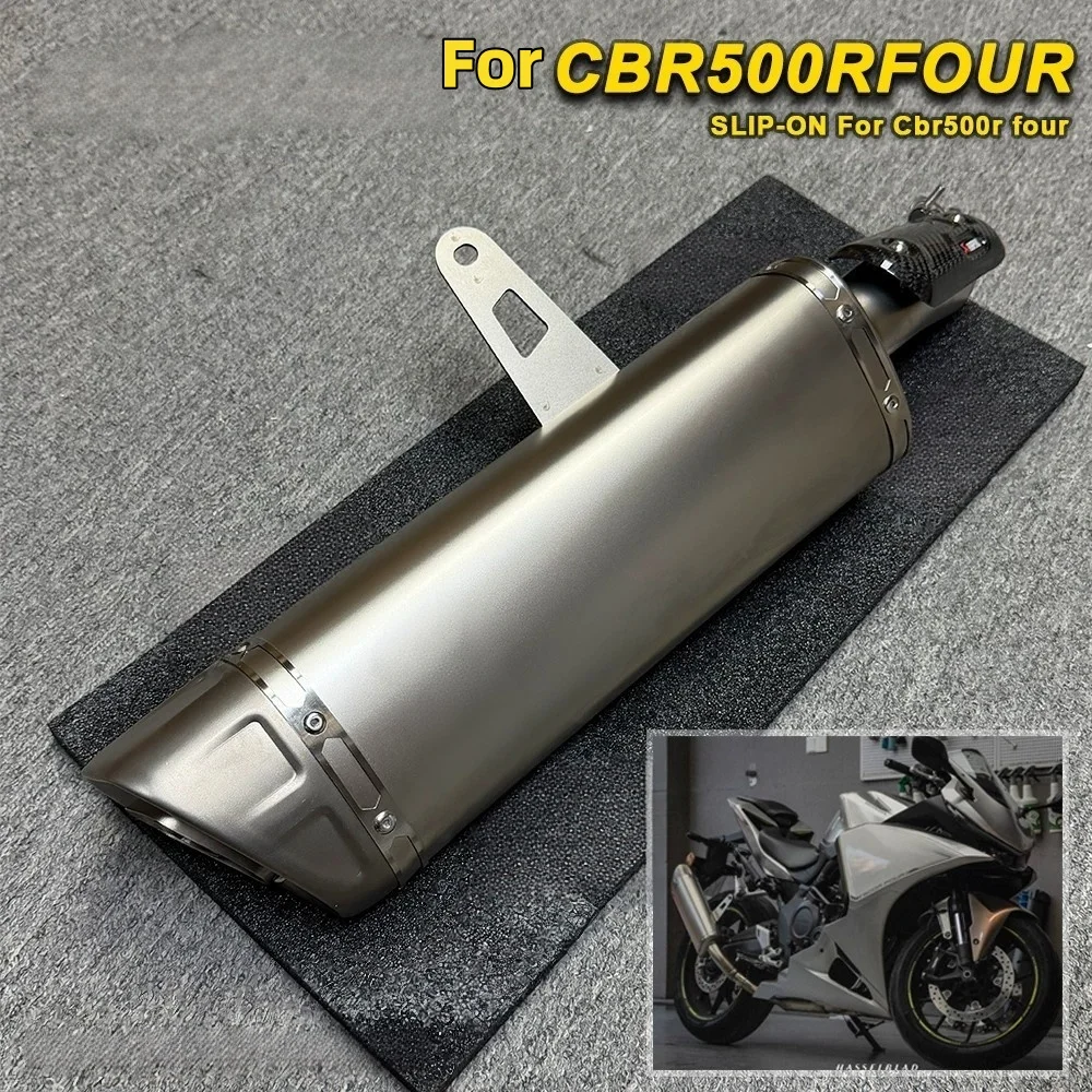 For Honda CBR500R FOUR FST Special modification accessory for the exhaust pipe at the tail end Durable Exhaust Tip, Cool Look