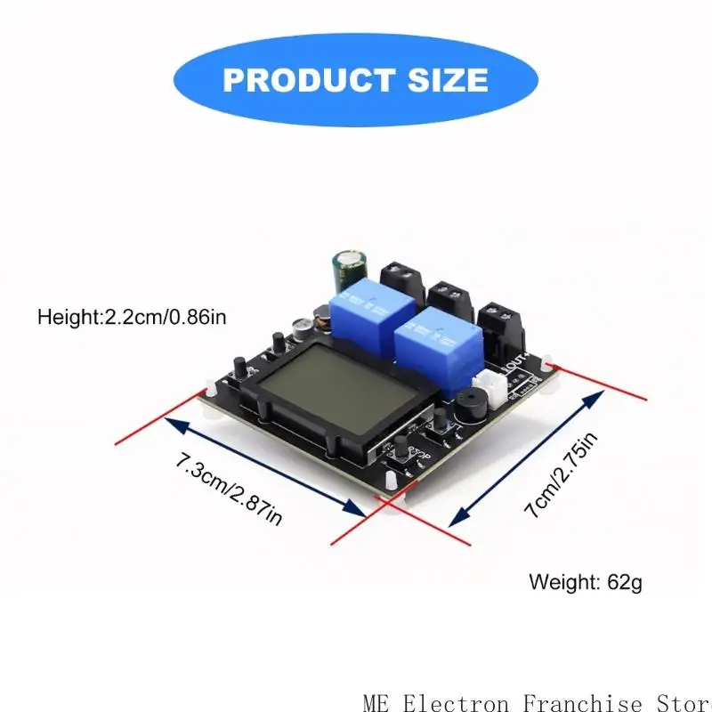 T5EA DIY DEATE ATHARTECTECTIONS Программируемые напряжения Переключатели с разрезом 10 В-110 В ЖК-экран