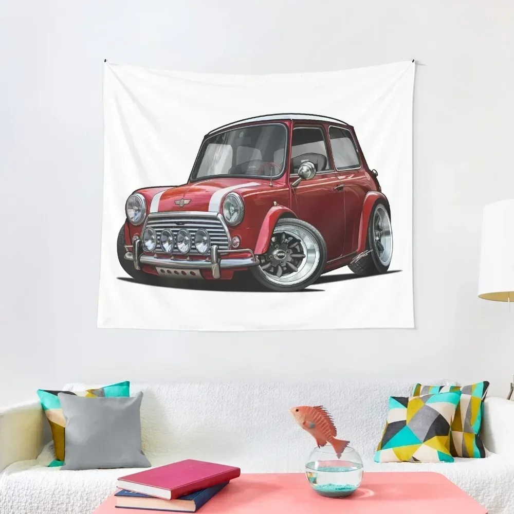 

Classic MiniCooper 1000 Tapestry Decoration For Bedroom Room Decorator Tapestry