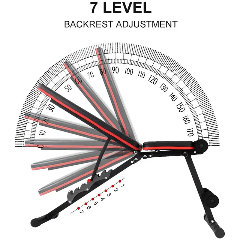 مقعد حل وقف واحد للمنزل للبالغين قابل للتعديل لتدريبات قوة الوزن