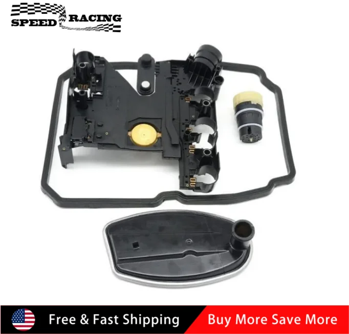 

1402701161 2035400253 Пластина трансмиссионного блока с разъемом, прокладкой и комплектом фильтров для Mercedes-Benz C32 AMG 2002-2004 гг.