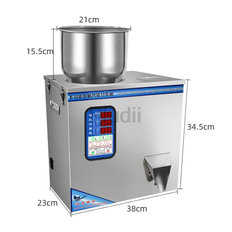 99/200g Filling And Weighing Machine Tea Leaf Filler Automatic Packing Machine Particle Powder Black Tea Racking Device