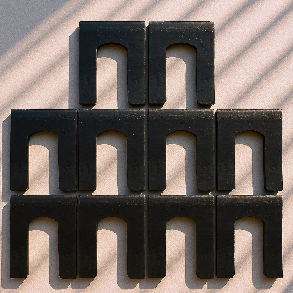 

10Pcs Brake Hose Clamps U Shape Metal Retainer Clips for Car Brake Line Cable Hose Fixing Auto Vehicle Accessories