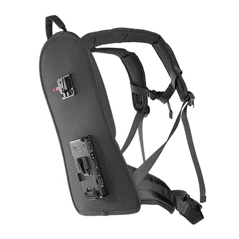 Live Broadcast Camera Equipment Harness Belt Adjustable V Mount Battery Holder Bracket Hanging Board Comfortable