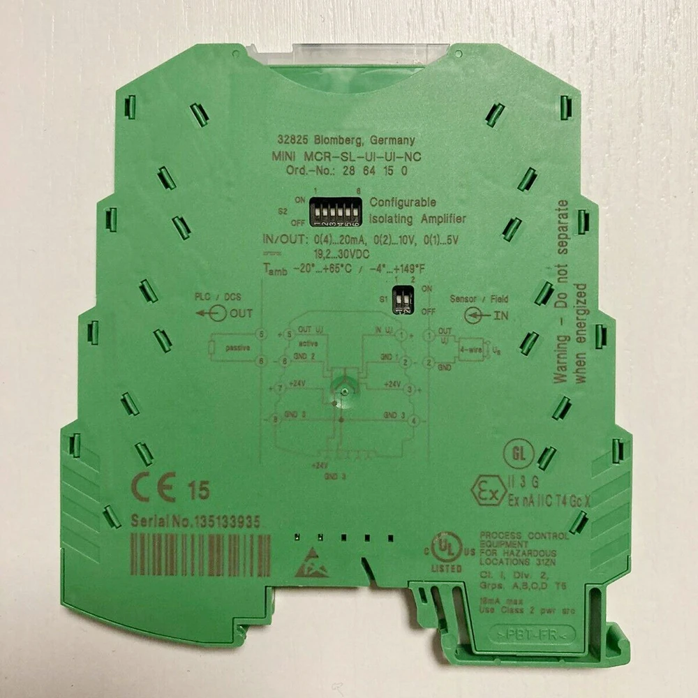  2864150 MINI MCR-SL-UI-UI-NC Configurable Isolating Amplifier For Phoenix Signal Conditioner High Quality Fast Ship