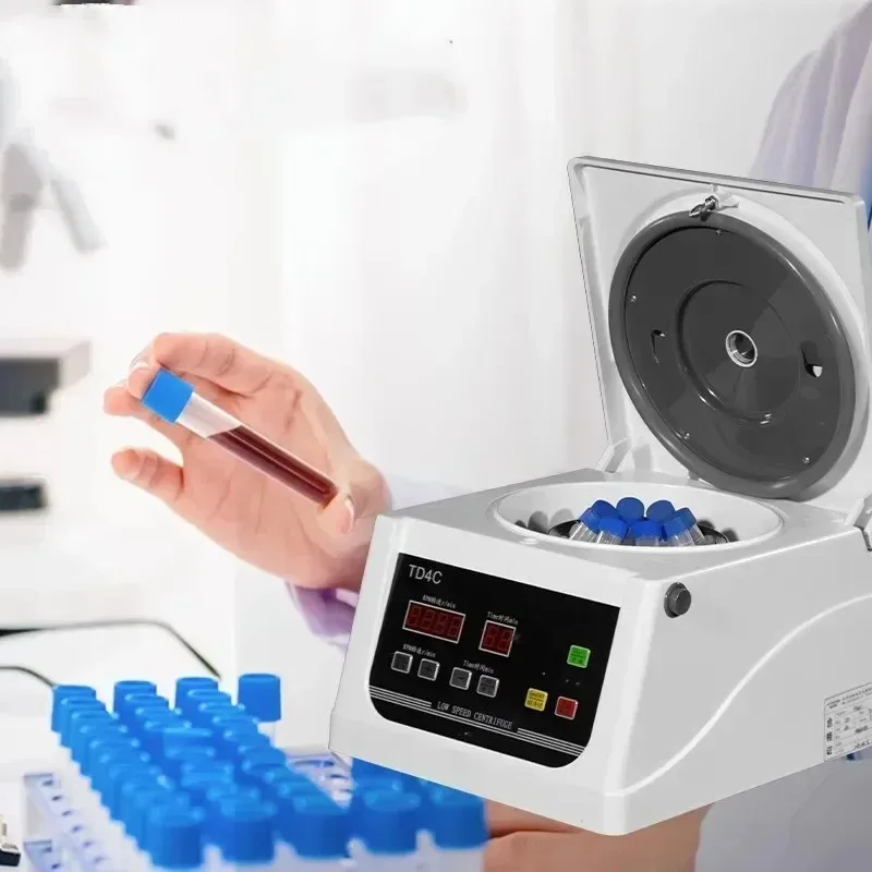 New Table Centrifuge Low Speed PRP Electric Centrifuge 4000 Transfer Serum Separation Laboratory Equipment