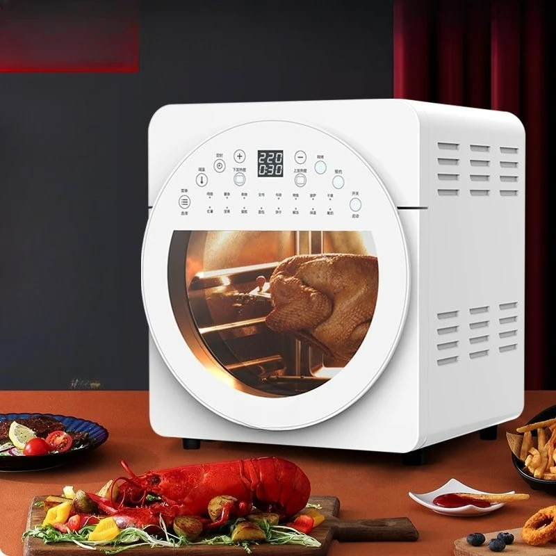 Air fryer All stainless steel inner cavity Multifunctional speed fryer 14L visual air electric fryer