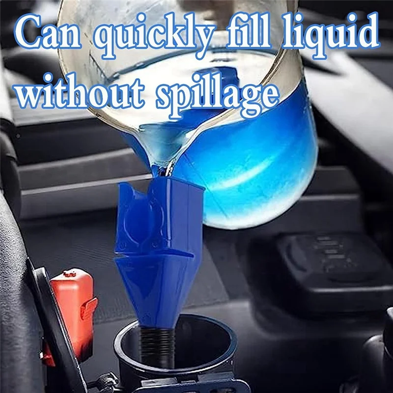 

Classic-4Pcs Oil Filling Funnel Snap-On Funnel Is Suitable For Automobile Oil And Household Use