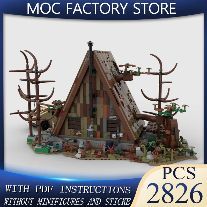 

Модель Street View Moc Building Block Модульная А-образная рамка Модель кабины Технология Кирпич DIY Сборка Строительная игрушка Праздничные подарки