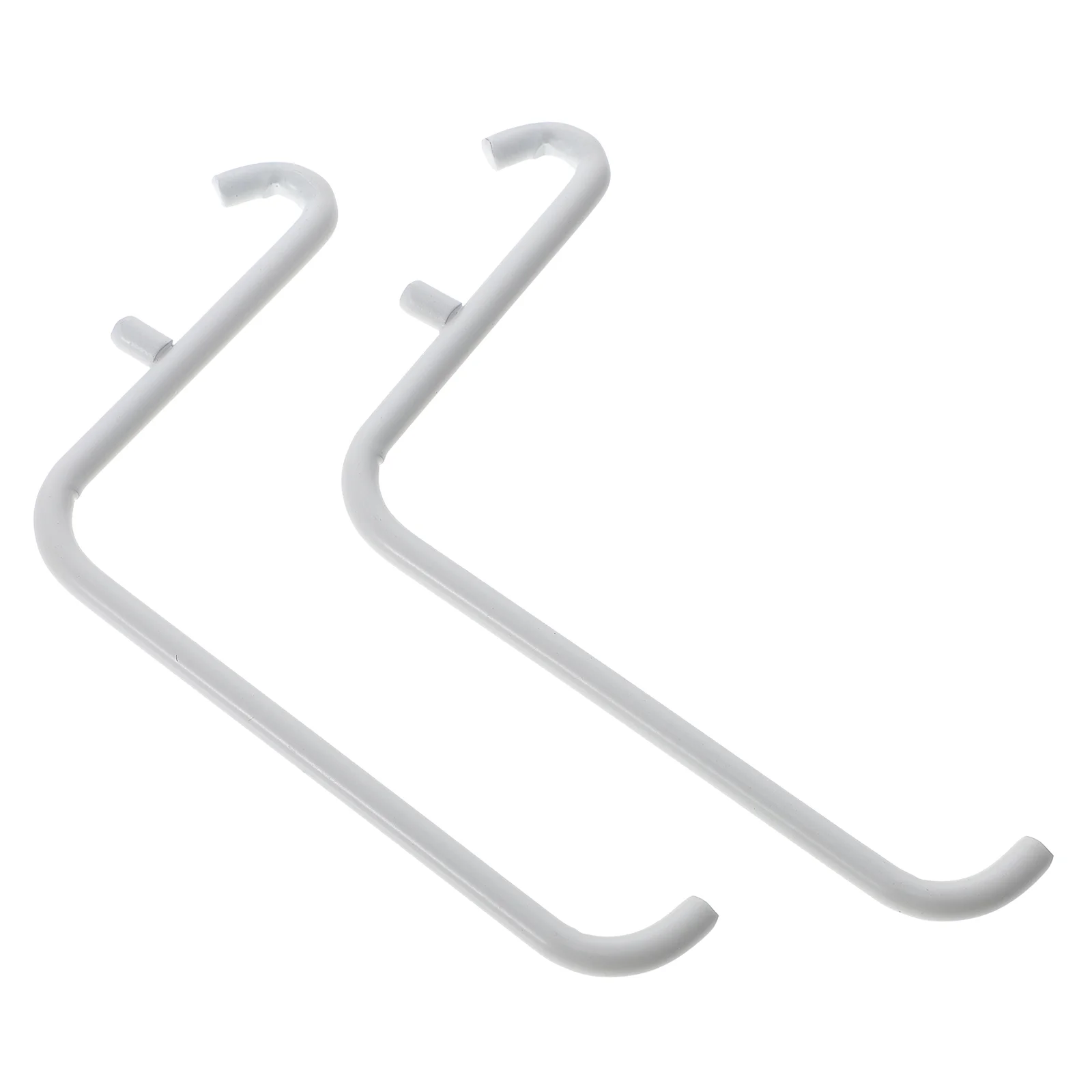 2 Pcs Perfboard Brackets Commodity Shelf Hook Coat Hangers Heavy Duty Shelves Clothes Shop Display Pegboard Supermarket Hanging