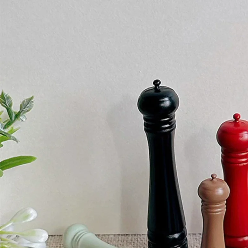 Meubles de maison de poupée en alliage, 3 pièces, bouteille de broyage de poivre de cuisine, Mini scène Miniature, modèle accessoires de poupée