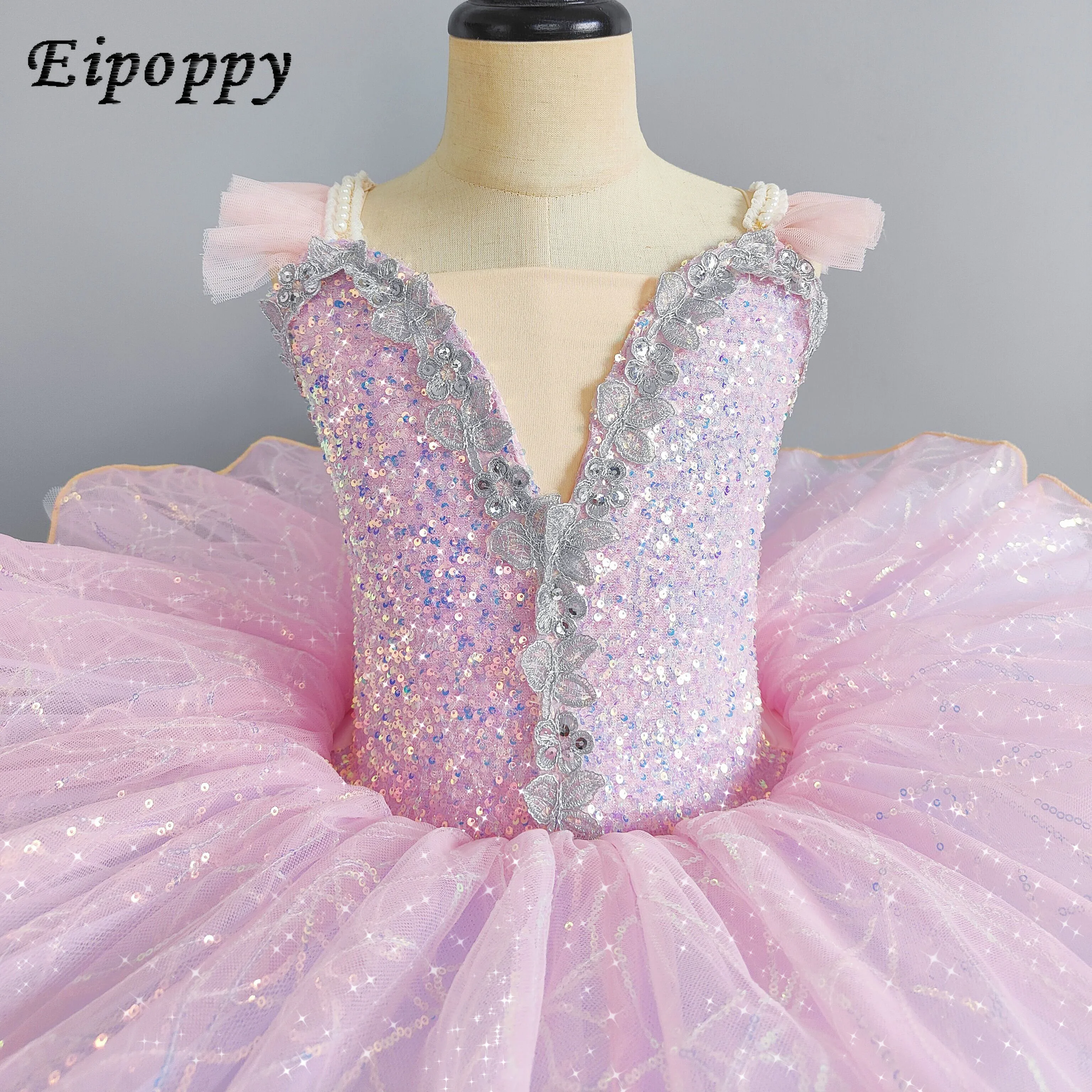 

Dance Skirt Ballet Girl Little Swan Dancing Dress Catwalk Kindergarten Baby Dancing Tulle Tutu Skirt