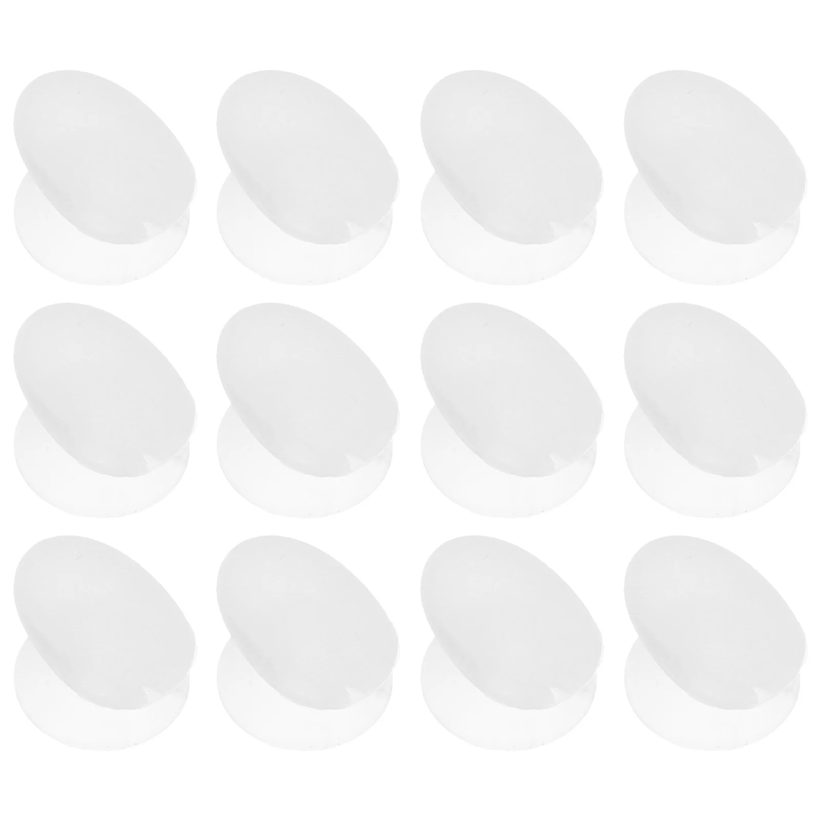 12pcs Lip Brush Protective Cover Silicone Makeup Brush Head Cover Dust-Proof Caps For Travel Storage Anti-Lost Holder