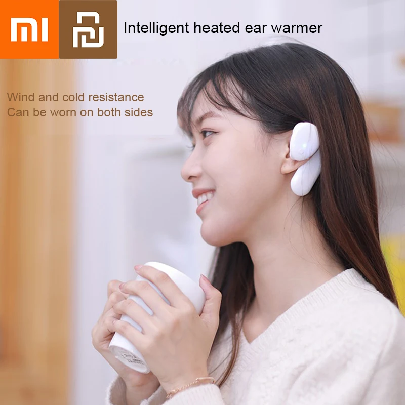 Xiaomi Youpin Intelligent Heated Ear Warmer Earmuffs Winter Ear Warmer for Skiing Hiking Running Foldable Self-heating Earmuff