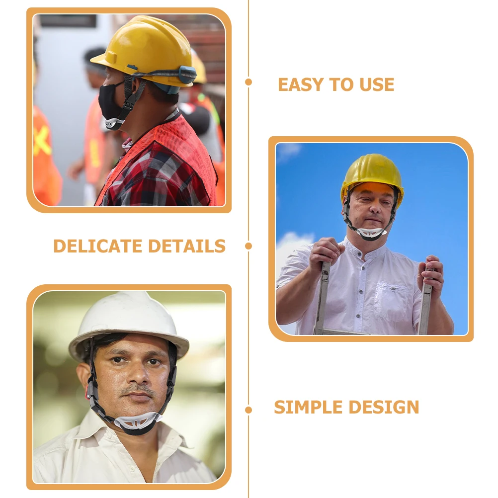 

3pcs Hard Hat Chin Strap Adjustable Chin Belt Replacement Safety Protector Comfort Fit for Construction Headgear