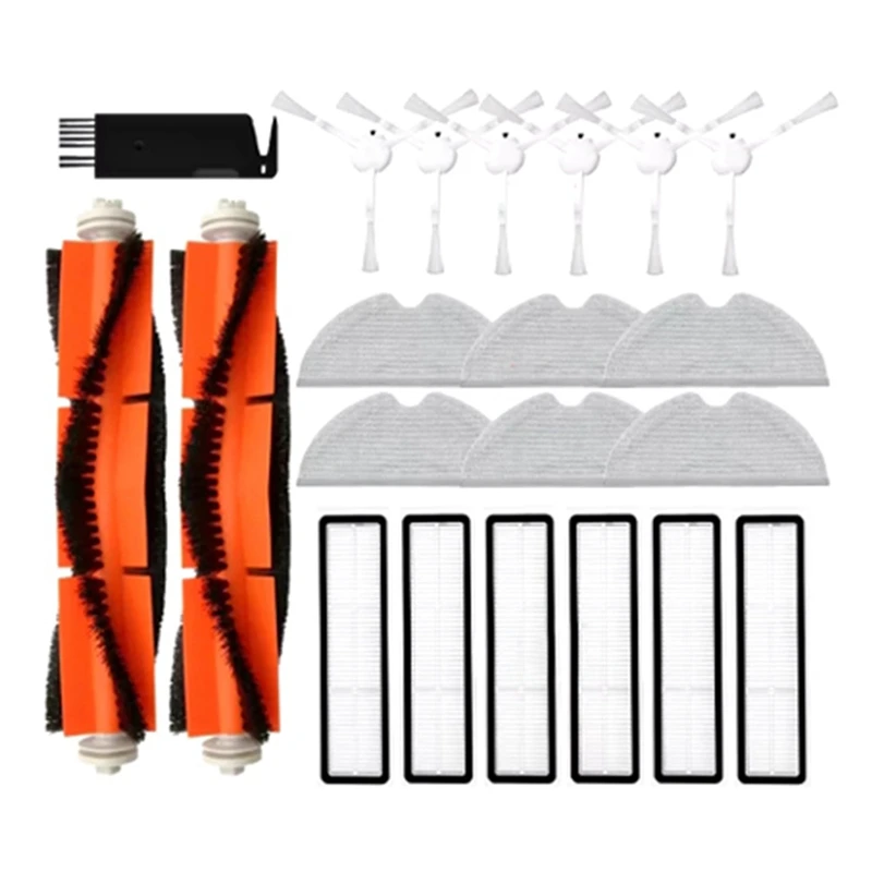 

A36F Hot For Dreame D9 / D9 Max / L10 Pro Vacuum Parts Roller Side Brush Hepa Filter Mop Cloth Sweeping Robot Accessories