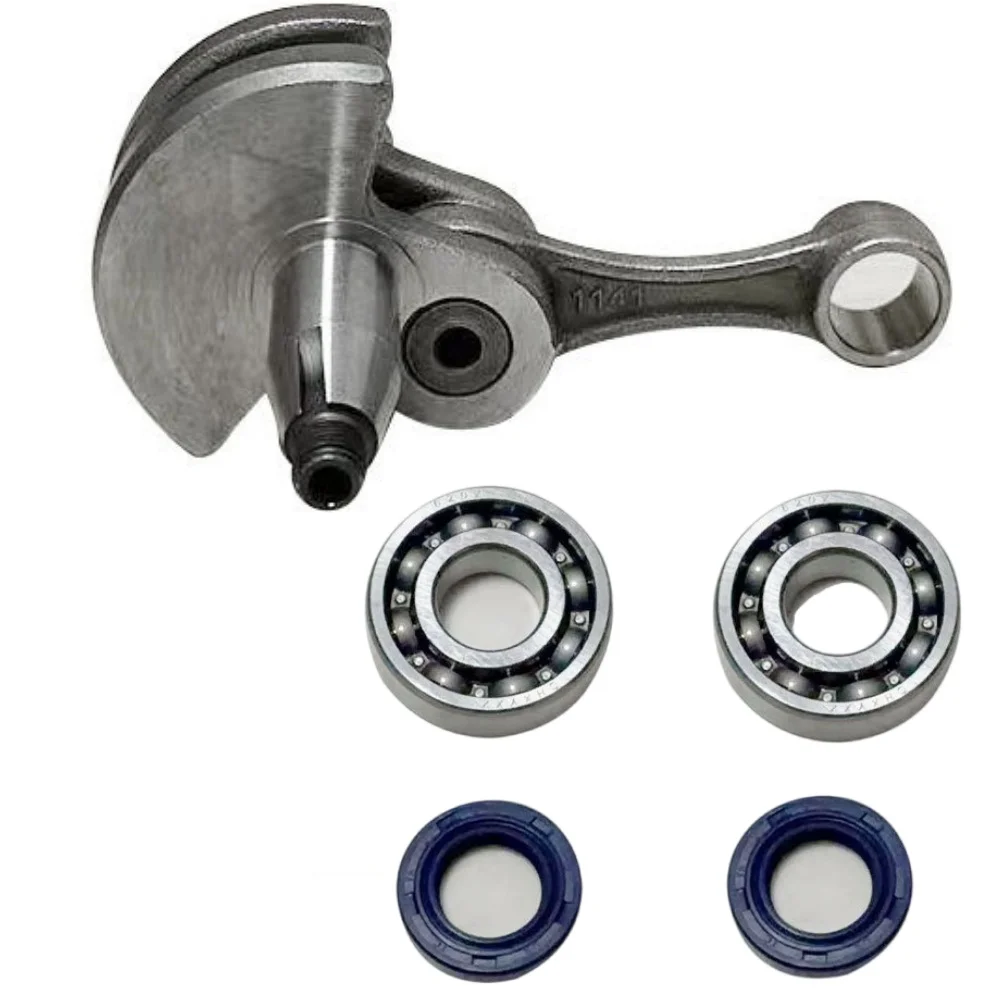 Heavy‑Du ty Crankshaft Kit With Bearings & Oil Seals Fit ForSti hl MS271MS291 Chainsaw, Replacement Spare Part OEM 1141 030 0401