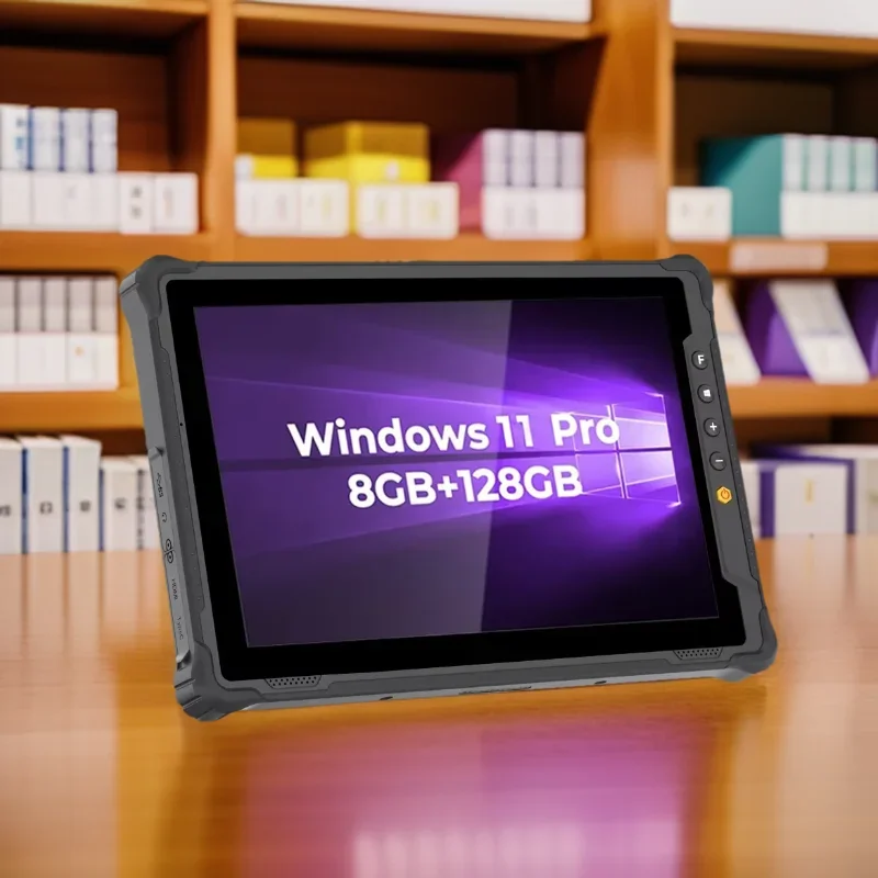 Rugged Windows 10 Tablet N100 CPU 8G RAM 128G ROM Outdoor 1000nit Bright Screen Portable Industrial Waterproof I18N