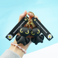Toothless Little Flying Dragon Keychain Doll Pendant Men's and Women's Backpack Car Dragon Taming Master Keychain Small Gift Who