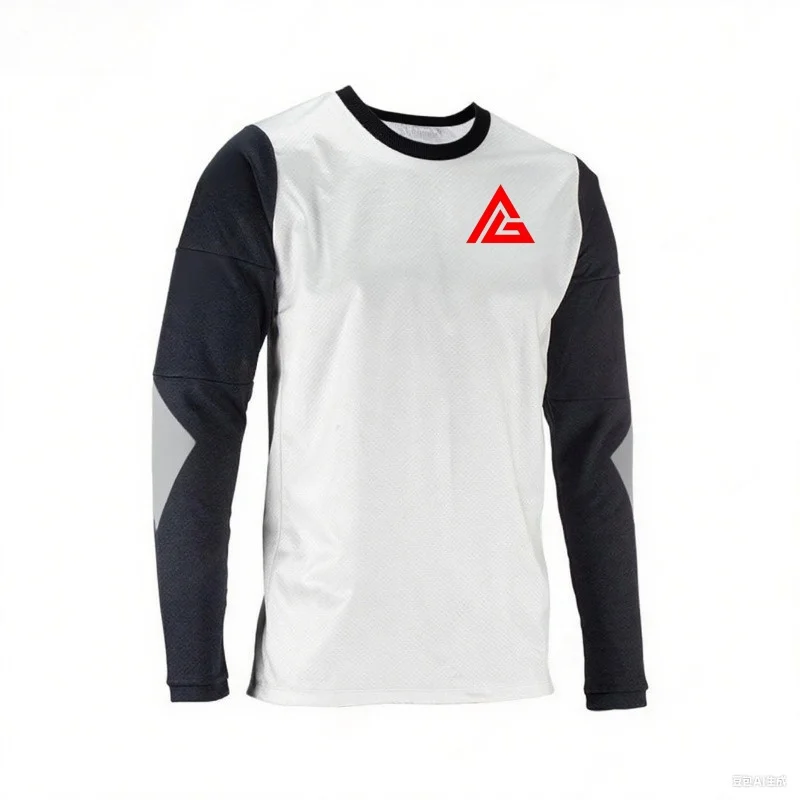 

Men's Motorcycle Off-road Long Sleeved T-shirt, Bicycle T-shirt, 2025 Quick Drying Casual Sports Long Sleeved Shirt