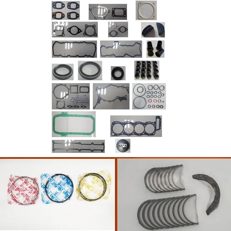 for Hino J05E crankshaft connecting rod bearing piston ring for KOBELCO SK200-8 SK200LC-8 250-8