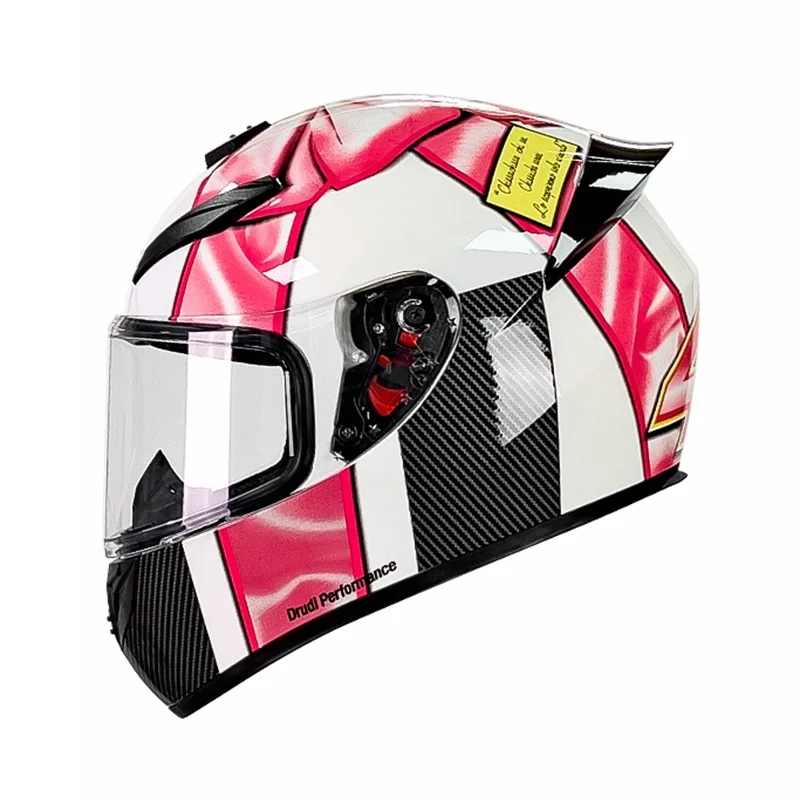 

Full-face motorcycle helmet for men and women, winter-warm, safe, suitable for all seasons, for use with motorcycles, electric b