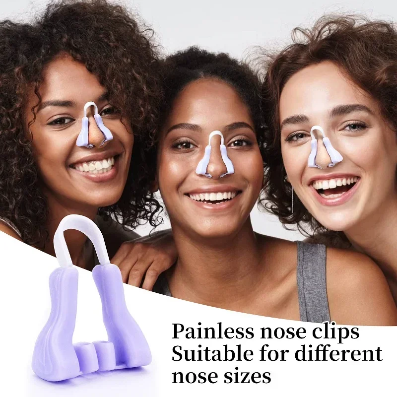 Silikon Hurtless Magic Nose Shaper Clip Nose Lifting Shaper Shaping Bridge Straightener Silikon Nose Slimmer