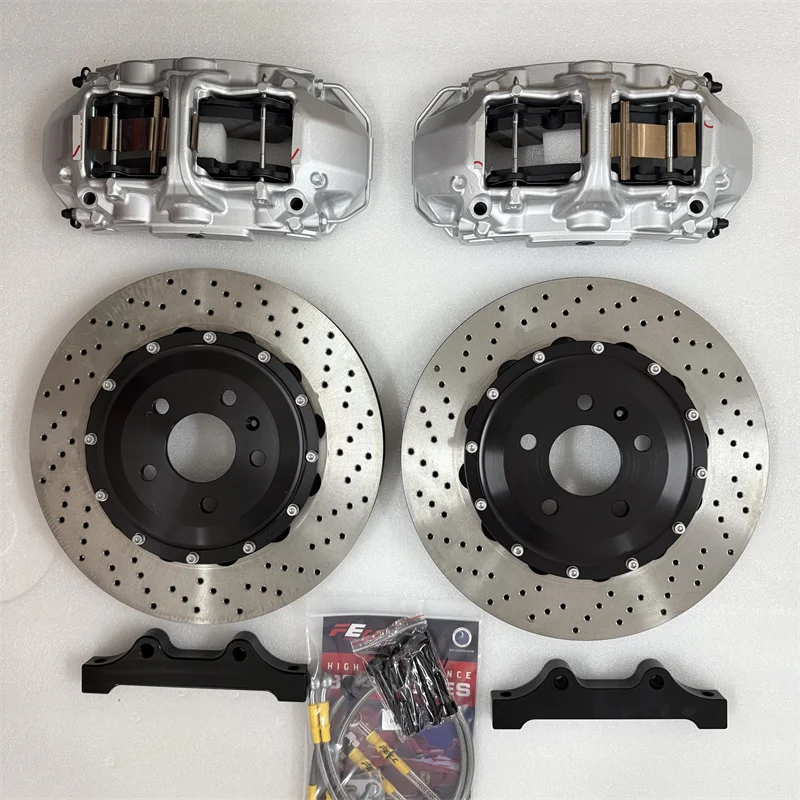 Jekit 6 Pots Brake Caliper 380*34mm for BMW 740i E38 E92 2020 Silverado 2024 Duramax