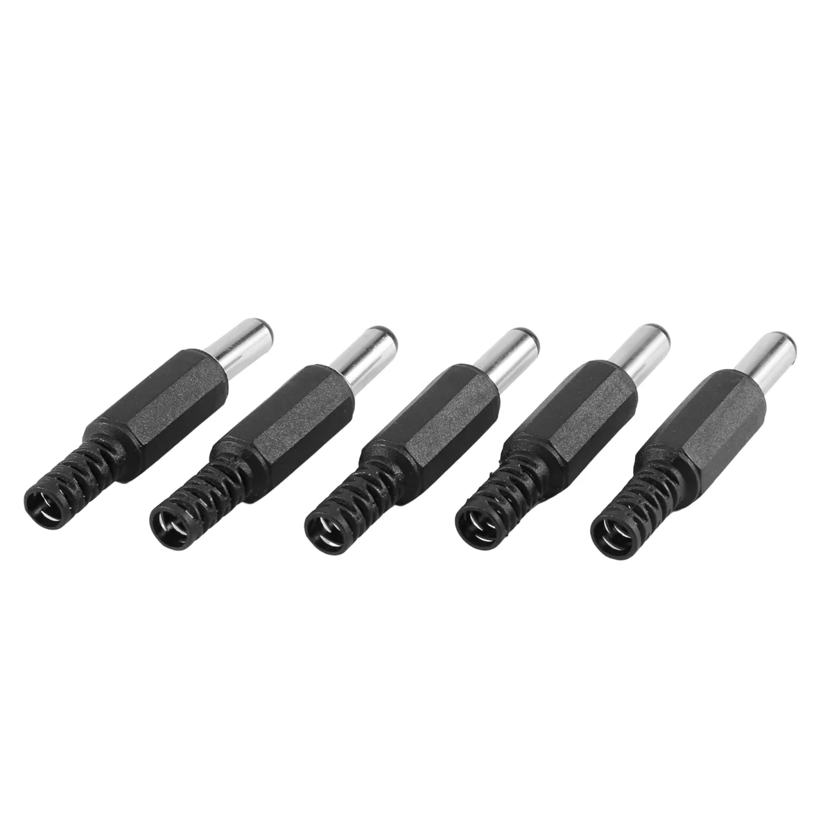 5PCS 5,5mm X 2,5mm Männlich Jack DC Power Stecker Buchse Jack Adapter Adapter Stecker