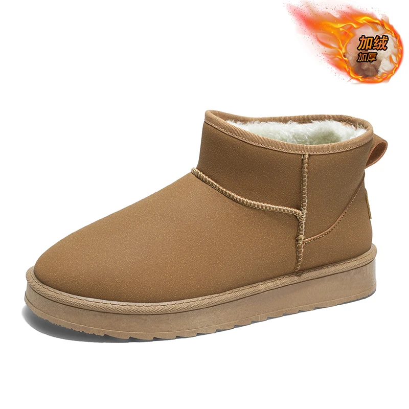 

Новые мужские зимние ботинки большого размера, модные кроссовки на толстой подошве, мужские оксфорды, сохраняющие тепло, повседневные мотоциклетные ботинки, мужская обувь