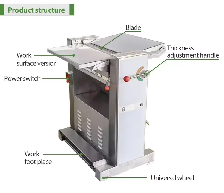 High Efficiency Meat Skinning Machine Commercial Beef Lamb Meat Skinning Equipment Pork Skin Removing Peeler Machine