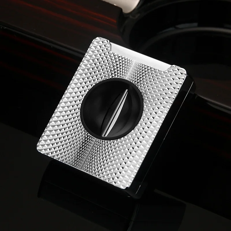 جديد الراقية السيجار المقصات المعدنية الخامس الربيع مقص المحمولة حاد السيجار قطع سكين الراقية السجائر الهدايا #6