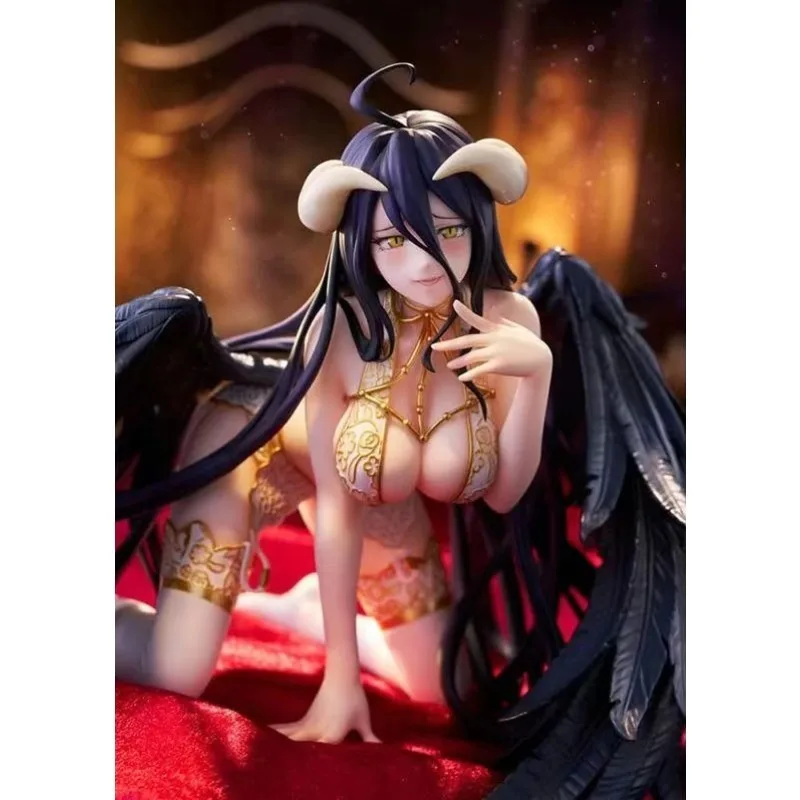 

Caynel Ovrlod Albedo Kneeling Pose — ночное белье Ver. С одеялом, фигурка, модель, коллекция статуй, украшение для рабочего стола, орнамент, игрушка