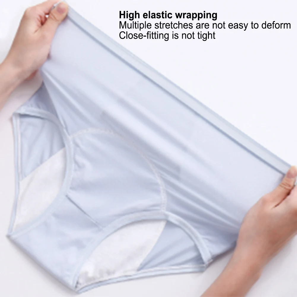 Women Physiological Panties Leak-proof Menstrual Briefs Comfortable Cotton Breathable Underwear Ultra-thin Lightweight Lingerie