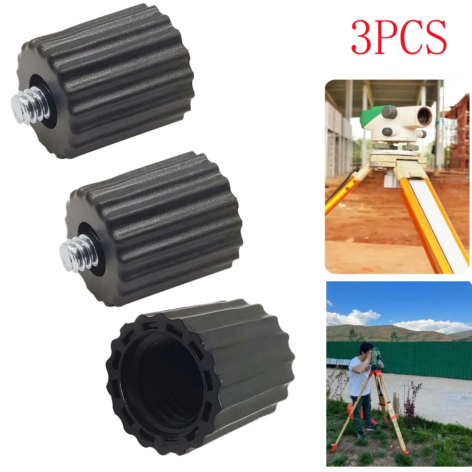 3PCS 5/8 To 6mm Level  Adapter Conversion Head Bracket Adapter Accessories Screw Thread Adapter Power Tools