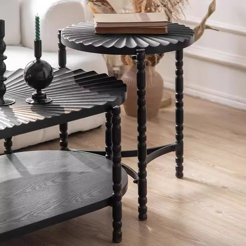 

Furniture for small-sized apartments Table for Modern Small Apartments, Dark-themed Sofa Side Table Perfect for Bed & Breakfast
